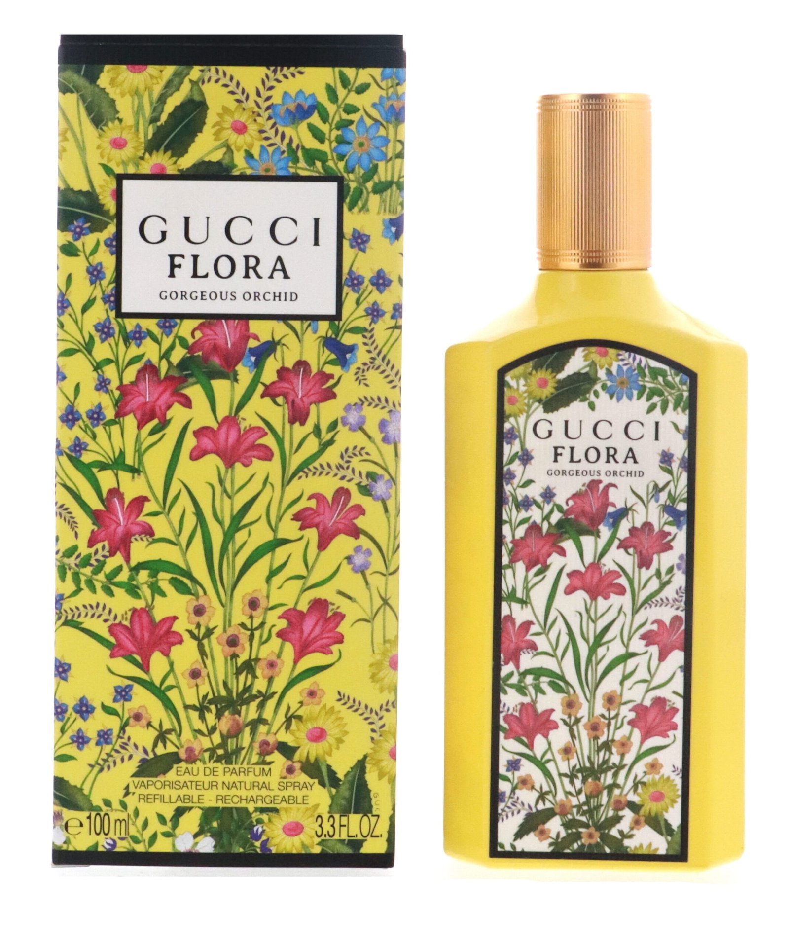 12bce81c-3af3-489e-88c1-7ea9cd67f8d9.f6688ecc623028799d8e2f96951148fa.jpeg Flora Gorgeous Orchid by Gucci Eau De Parfum Spray Refillable for Women - Image 1