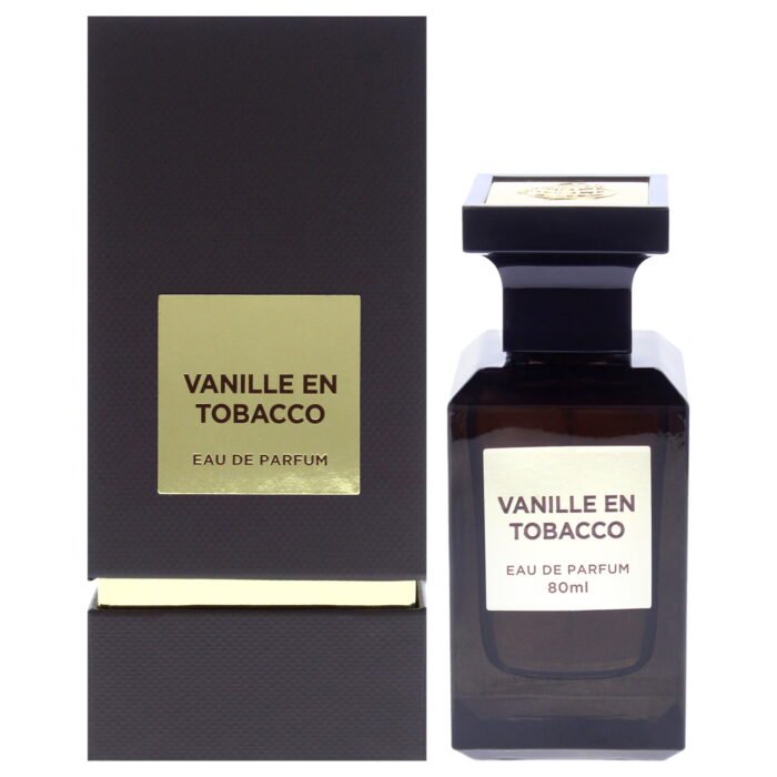 Vanille En Tobacco by Fragrance World for Men EDP Spray - Image 1
