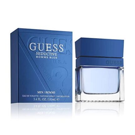 GUESS Fragrance Seductive Homme Blue Eau De Toilette Spray for Men,