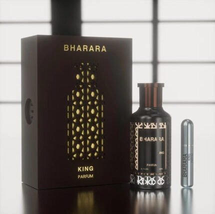 Bharara King Eau de Parfum Refillable Travel Spray for Men – Bold Luxury Fragrance