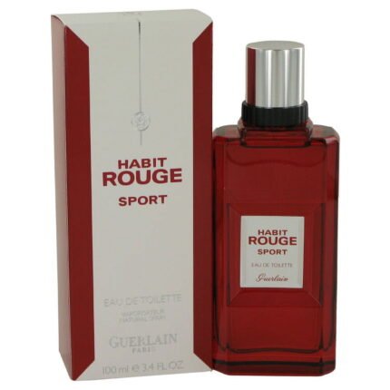 HABIT ROUGE Sport by Guerlain Eau De Toilette Spray Great price
