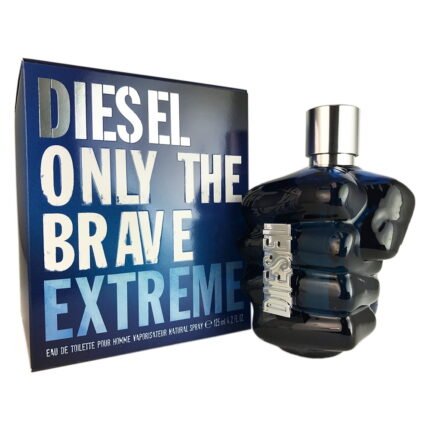 Diesel Only The Brave Extreme Eau de Toilette Spray for Men – Bold Woody Oriental Cologne